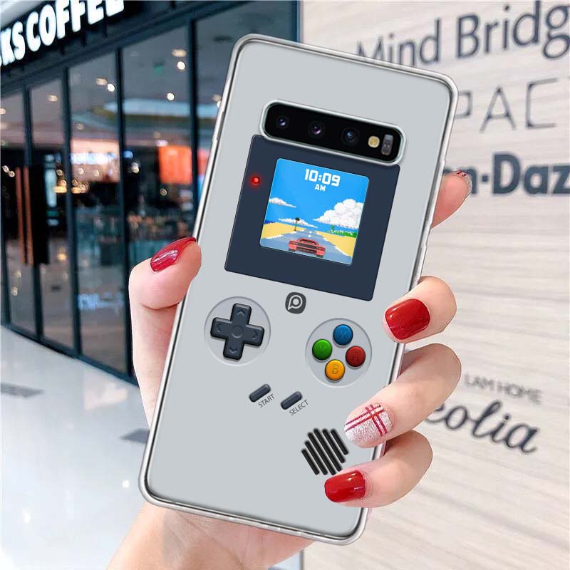 Puzdro na telefón Gameboy Boy pre Samsung Galaxy S20 FE S21 S22 Ultra S10 Plus S10E S8 S9 + S7 Edge J4 Luxusné mäkké puzdro Cas