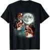 Bernese Mountain Dog Moon _ 3 Howling Canines Parody Dog T-Shirt for Men Women