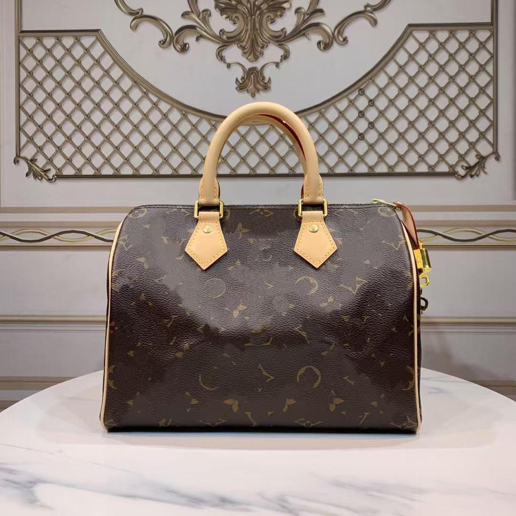 Trendy Versatile Patterned Boston Large Capacity Pillow Shoulder & Crossbody Bag