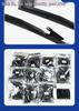 High-End Silicone Coated Silent Wiper Blade for Weilan 7 - Universal Three-Section Design