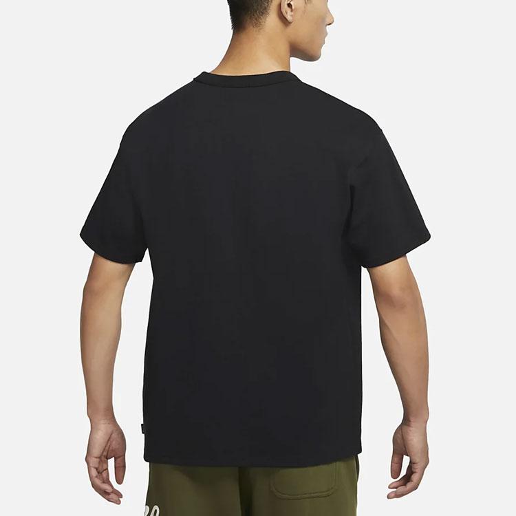 Nike Sportswear Premium Essentials Logo Short Sleeve T-Shirt Men Tops Black DO7393-010