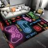 1PC Neon game controllers Carpet for Living Room Bedroom Sofa Home Decor Rus Non-slip Floor Mat Luxury Gift Multiple sizes