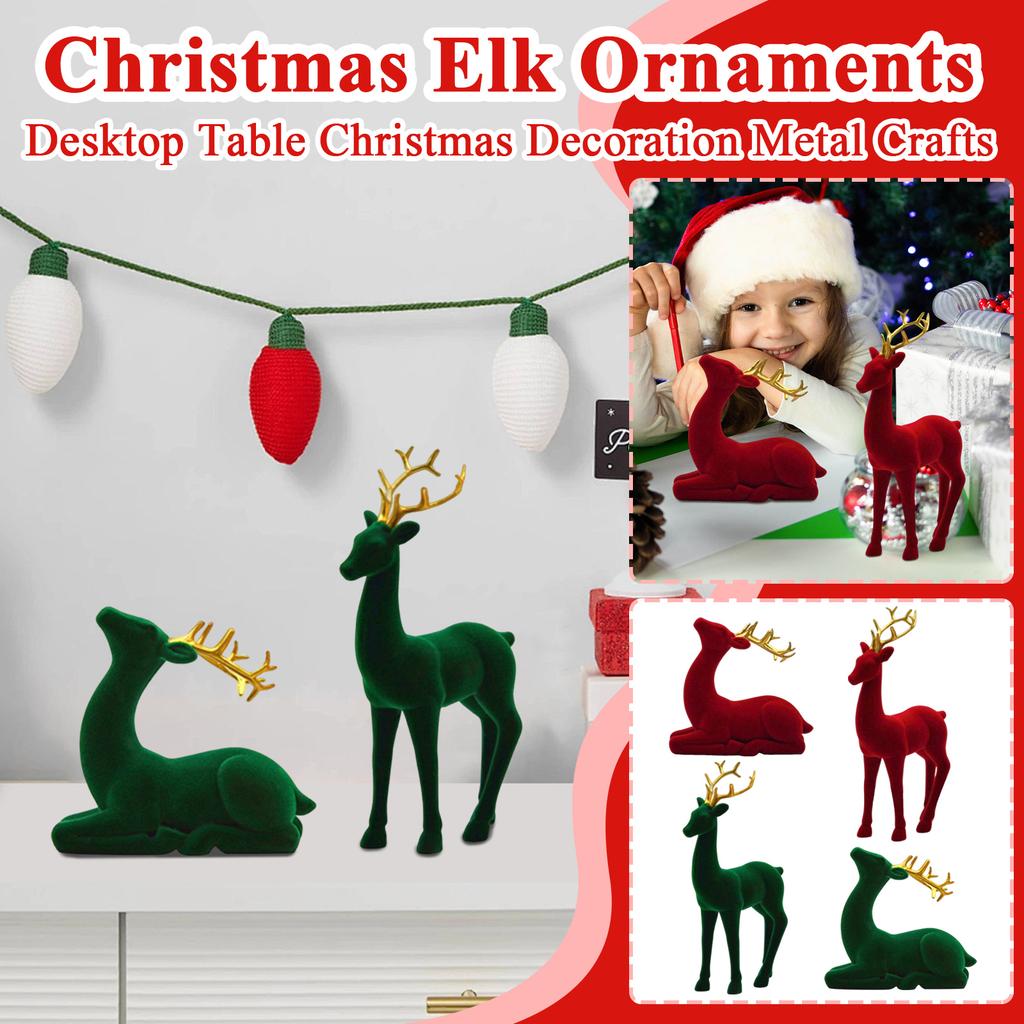 Domácí ozdoba červeného jelena, Foyer vinotéka, TV skříňka, Pryskyřičné řemesla, Vánoční dekorace