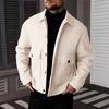 Мужской осенне-зимний новый повседневный костюмный стиль пальто повседневный универсальный высококачественный пиджак пиджак лацкан карман пиджак