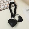 Simple Love Leather Keychain Pendant  Versatile Keychain For Women Exquisite Backpack Decoration Accessories Gifts