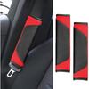 2PCS Car Seat Belt Cover Pad, Soft Carbon Fiber Leather Seatbelt Shoulder Protector For A More Comfortable Driving, Universal Safety Belt Strap Cover