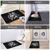 Personalized Bicycle Bike Riders Doormat Mat Anti-Slip Bicycling Cyclist MTB Mountain Biking Kitchen Bath Toilet Rug Carpet