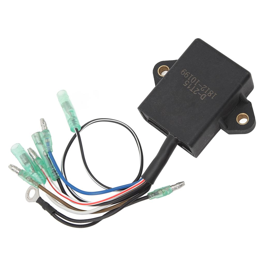 CDI UNIT Ignition Pack ABS Simple Installation Waterproof CDI Unit Ignition Coil for Outboard Motor