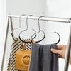 5pcs Versatile Manganese Steel Round Hook - Perfect for Hats, Ties, Scarves & Bags, Strong Load-Bearing, Non-Deformable