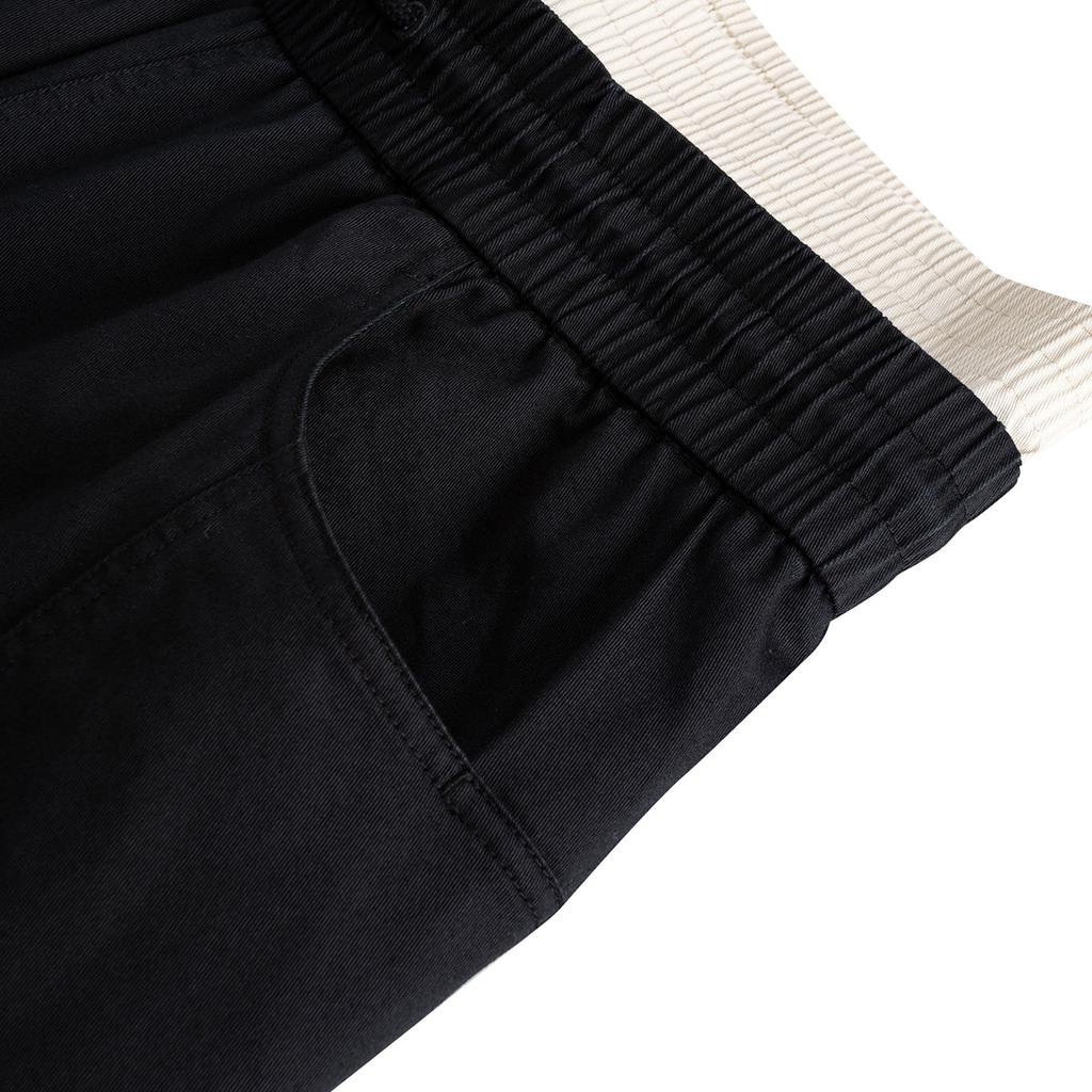 Anta Kyrie Basketball Series Woven Long Pants Spring 2026 Casual Pants Unisex Pants Basic-Black 972611503-2