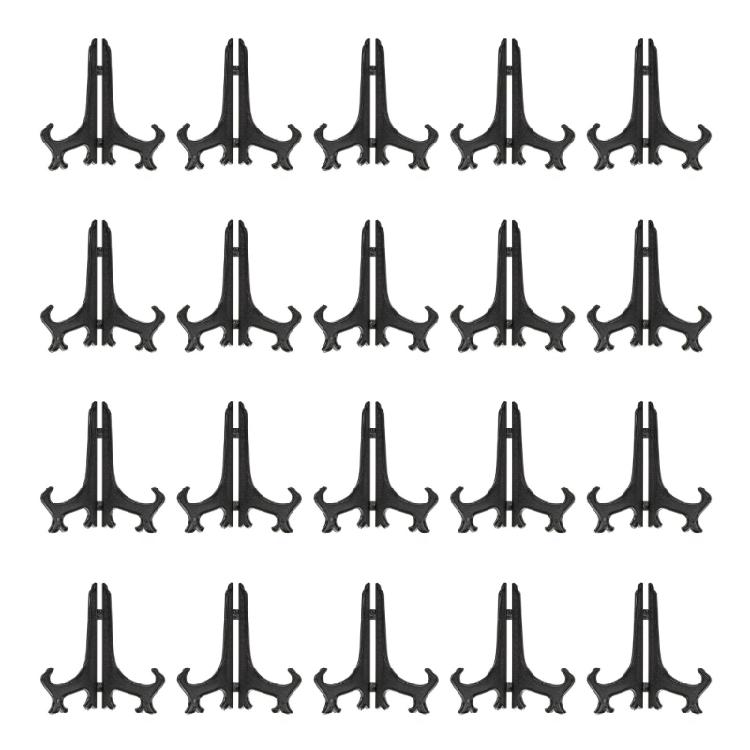 

20Pcs Stylish Easel Stand Desktop Bookshelves Pictures Frame Books Artwork Display Holder for Enhancing Home Decors 7 inches