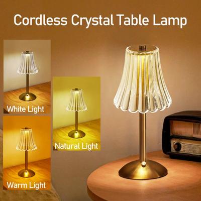 New LED Table Lamp USB Touch Dimming Night Light Eye-Protection Reading Light Bedroom Decor Lighting