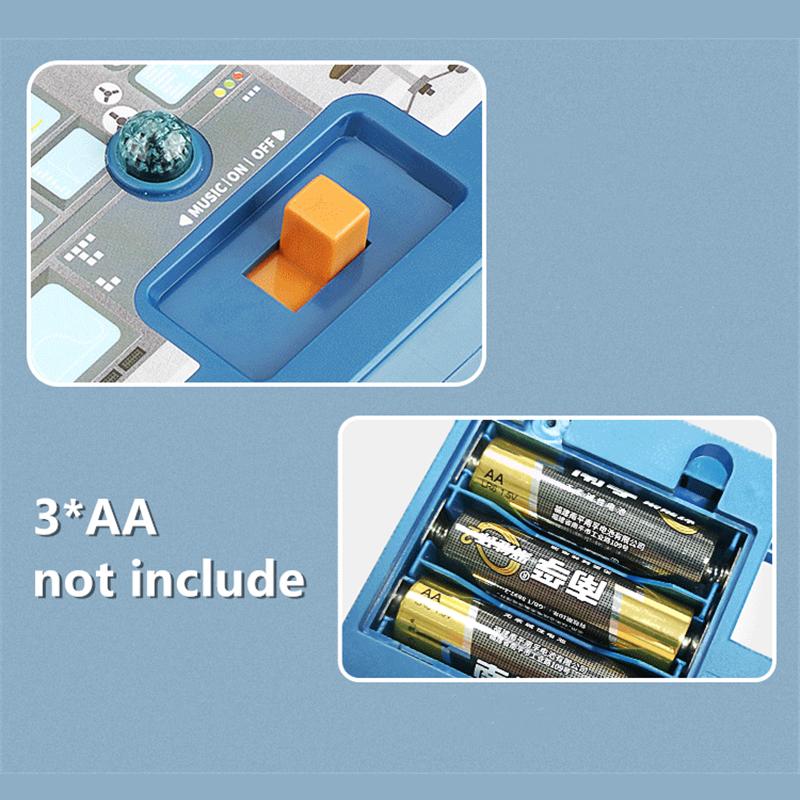 Dinosaur Railway Track Car Toy Dino Adventure Curved Road Track Electric Rail Vehicle Kids Boys Interaction Games Birthday Gifts