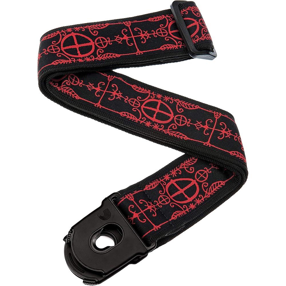 D Addario Planet Lock Strap 50PLA12 Voodoo Guitar Strap [Domestic Genuine Product]