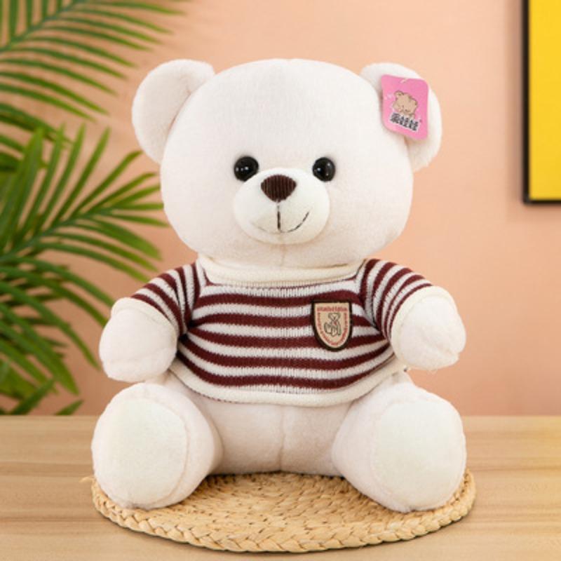 

Свитер Плюшевая кукла мишка Плюшевая игрушка Мишка Подушка Тряпичная кукла Свадебный подарок Подарок Мишка 25Cm