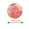 Back To School Card Sticker 6 Styles Thank You School Stationary X040
