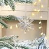 Acrylic Hanging Decorations Christmas Snowflake Decoration Holiday Decorations Light Reflecting Decorations Acrylic Snowflake