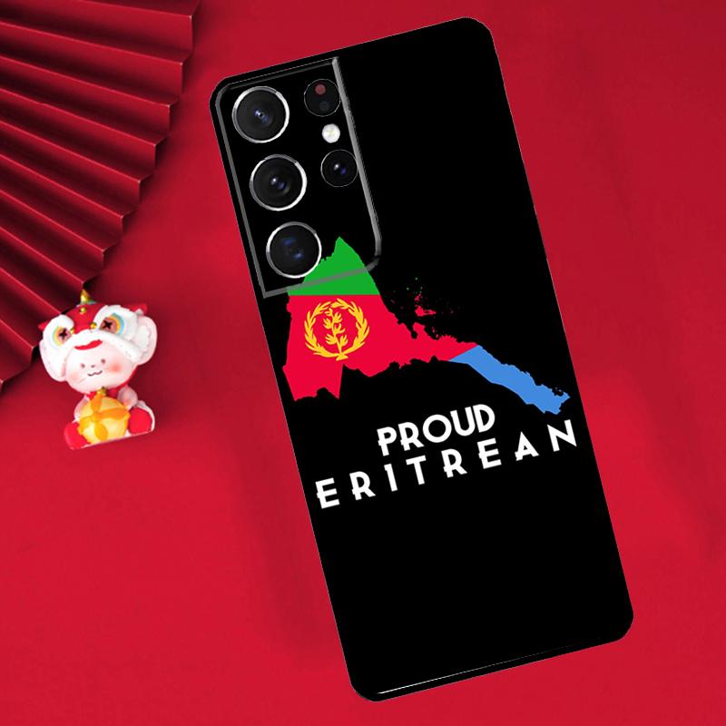 Eritrean Flag Case For Samsung Galaxy S25 S26 Ultra S22 S23 S24 Ultra S20 S21 Plus S10 S25 FE Cover Funda