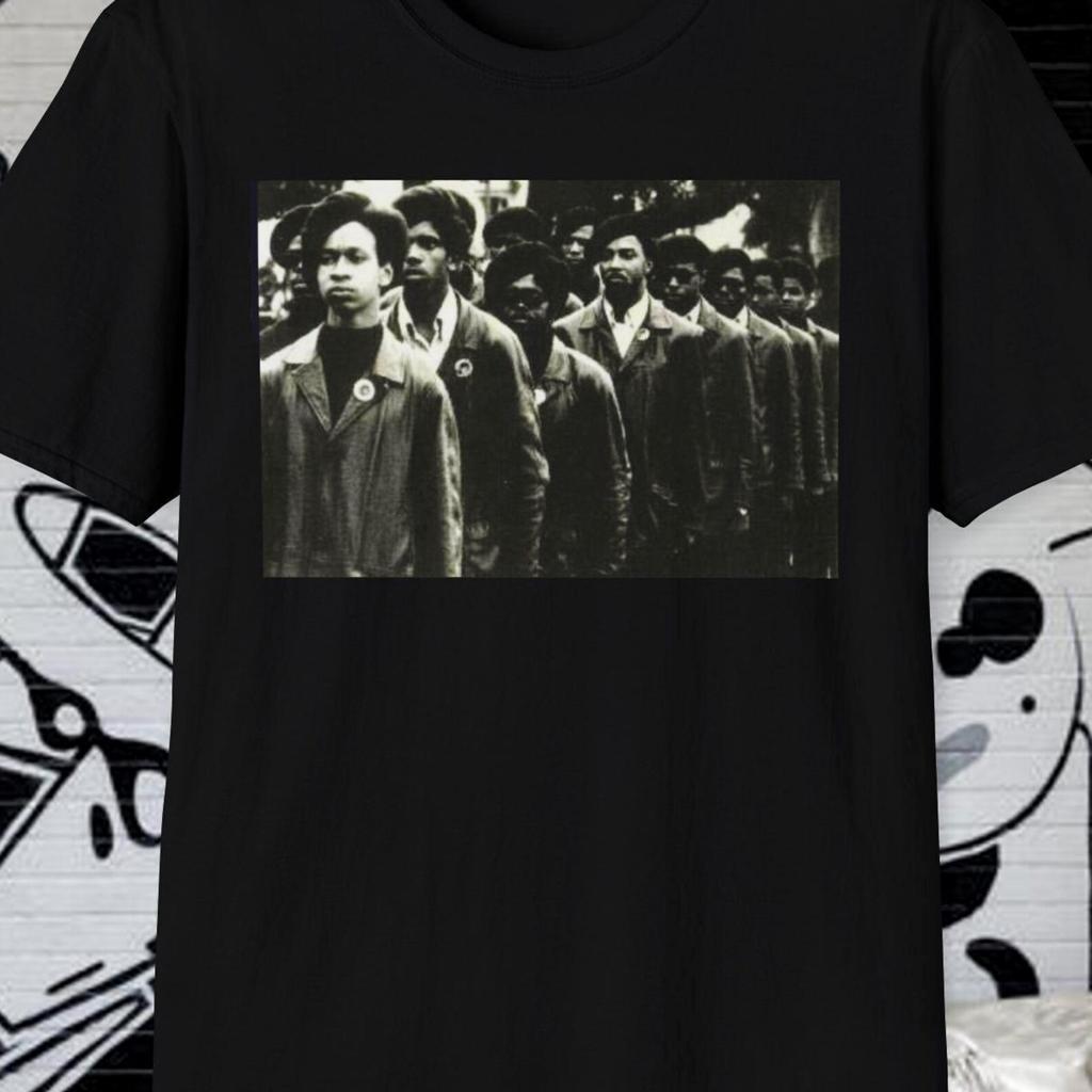 Panthers March in Formation, Rare, Rally, Oakland, 1968. History Month, Juneteenth, Black Owned, protest, revolutionaries, afro, 70s