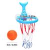 Shower Toys Bath Basketball Hoop Bath Toys Bathtub Water Play Set Shooting Basket Toys  Children