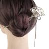 Hanfu Step Shake Ancient Fan Fringe Hairpin Retro Temperament Hairpin Antique Style Hair Stick