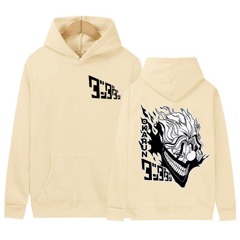 Hot Anime Dandadan Okarun Graphic Merch Hoody Japanese Casual Oversized Pullovers Sweatshirt Mens Women Fashion Harajuku Hoodies