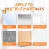 Transparent Heavy Duty Adhesive Hooks for Walls - Clear Hooks for Hanging, No Damage, Strong for Heavy Duty Use, Ideal for Kitchen