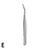 False Eyelash Tweezers False Eyelashes Applicator Steel Eyelash Extension Curler Nipper Clip Clamp Makeup Tools