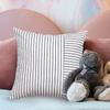 Solid Luxury Corduroy Striped Square Cushion Covers Soft Splicing Throw Pillow Covers for Couch Bed Chair Cushion Pillowcase