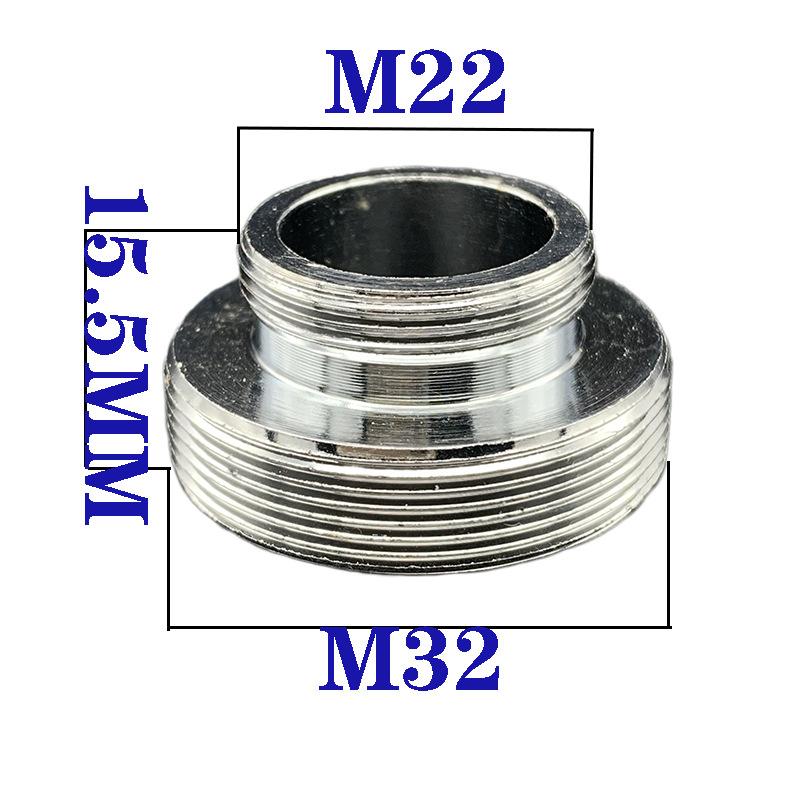 1pc Chrome Brass Faucet Aerator Adapter For Male Female Pipe Fittings Water Purifier Accessories Multiple Styles to Choose