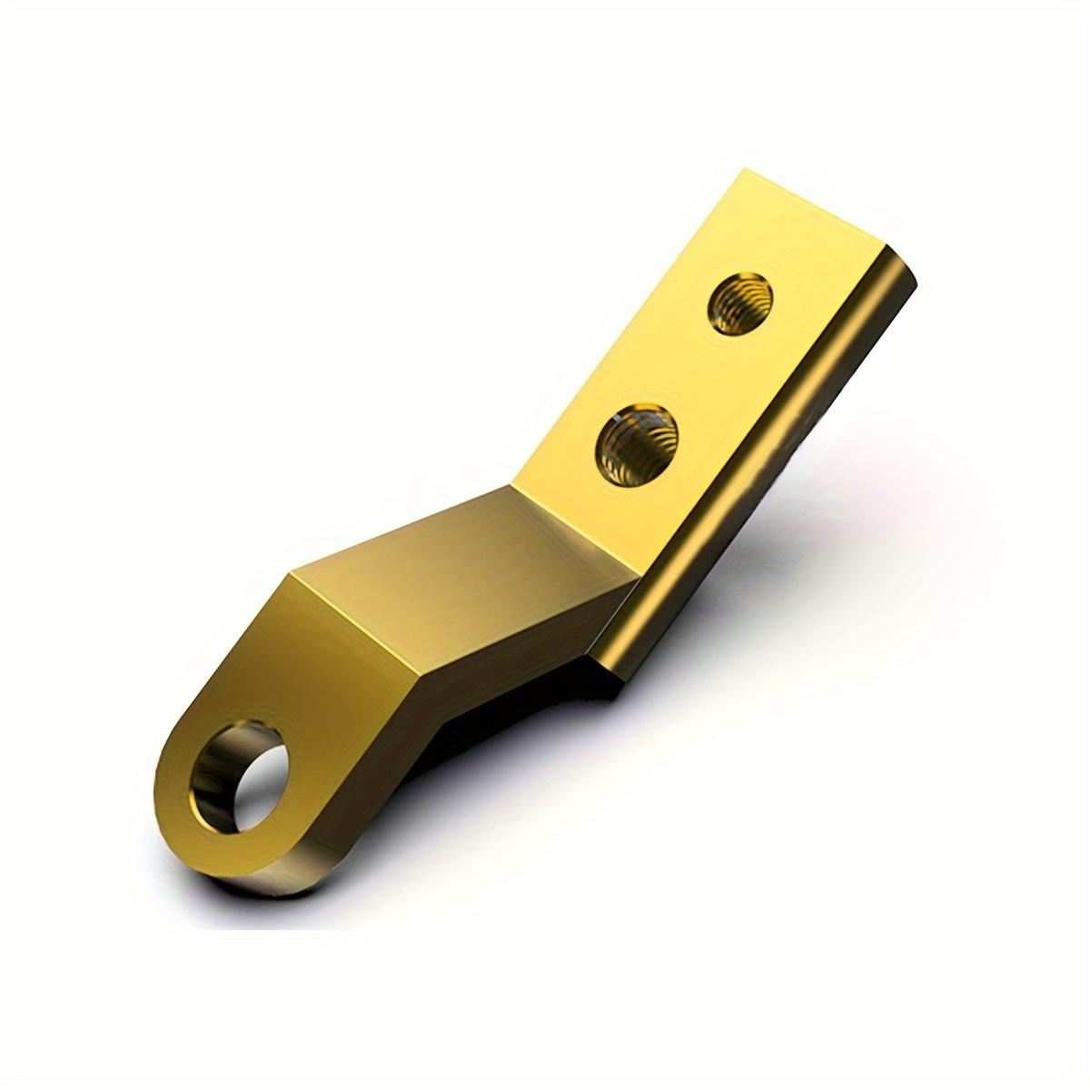 Universal Black CNC Golden Multi-functional Extension Bracket Rearview Mirror Bracket Shooting Light Pole Mobile Phone Extension Bracket Extension