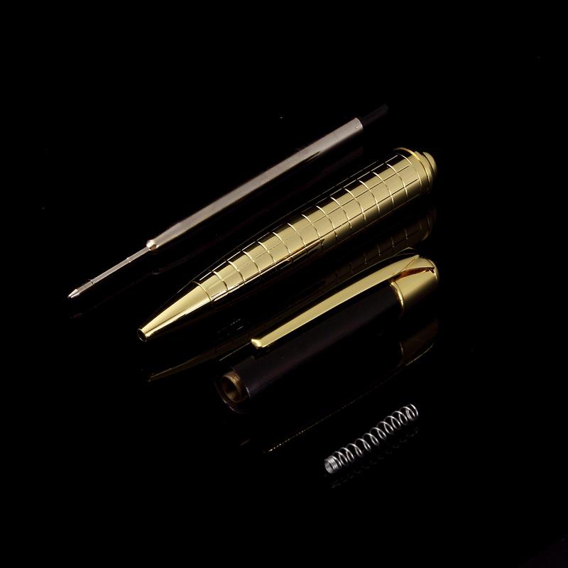 Rose Gold & Gun Black Electroplated Metal Ballpoint Pen Gift