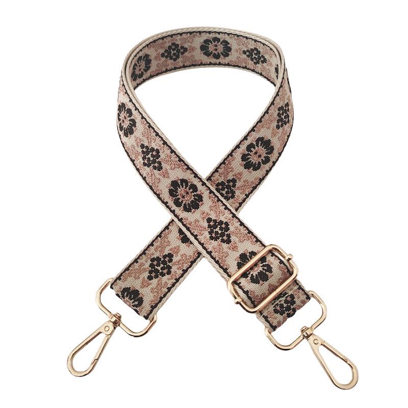 3,8 cm Justerbar Färgrik Jacquard Axelrem för Väskor