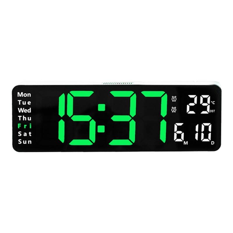 

Digital Alarm Clock Large Screen Weekly Date Bedroom Living Room Decoration