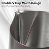 304 Stainless Steel Coffee Milk Frother 350ML with Measurement Scale Latte Art Pitcher for Espresso Steaming Cup