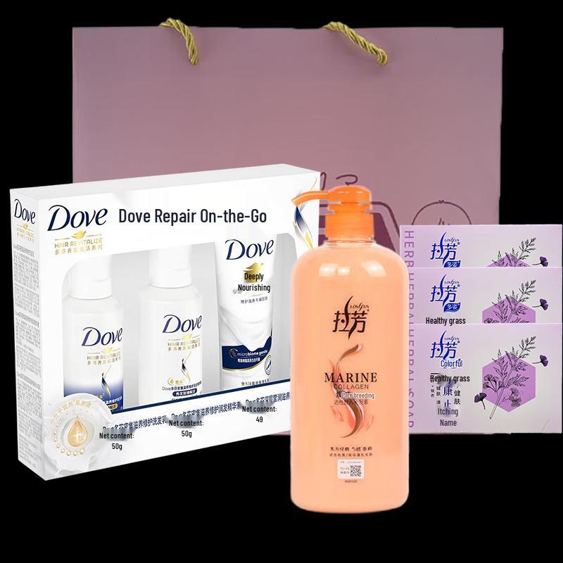 Dove Hair & Body Care Gift Set