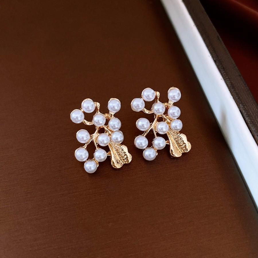 Silbernadel Wassertropfen Zirkonia Anhänger Halskette & Ohrringe Schmuckset - Französischer Hofstil, Leichter Luxus, Vielseitige Pulloverkette.