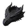 3D Printed Dragon Head Storage Tray 4.17" X 1.89" Desktop Jewelry Organizer Gothic