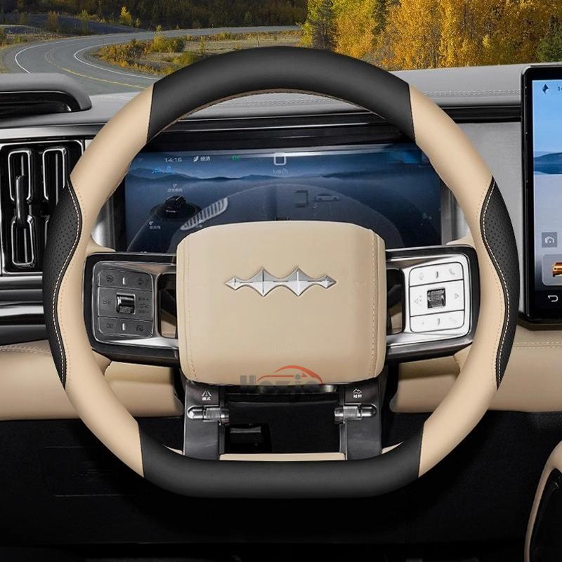 Coprivolante in Pelle per Auto per BYD Leopard 3 5 8 2024 2025 2026 Accessori