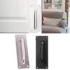 Stainless Steel Door Handle Sliding 200*65mm Black