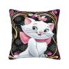 Marie Cat Aristocats Square Pillowcases Polyester Couch  Cushion Case Creative Decorative Pillow Cover 45*45