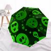 1pc Ghostly Faces Automatic Open/close, All-Season Portable Folding Umbrella, Travel, Everyday, Formal Events080