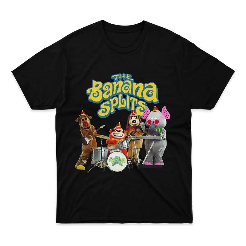 Camiseta Para Hombre Y Mujer The Banana Splits, Camisas Para S