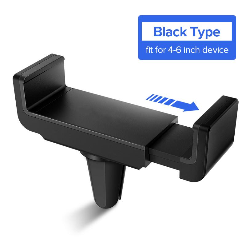

Автомобильный держатель телефона для вашего мобильного телефона. Подставка для iPhone 11 8. Крепление к вентиляционному отверстию. Поддержка сотового телефона в автомобильной подставке для телефона. чёрный
