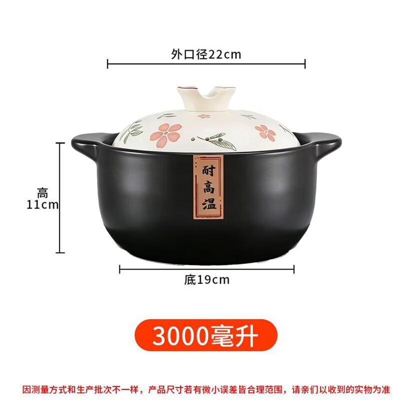 Wutuo Ceramic Flat Bottom Casserole