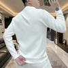 Men’s Stylish Horse Print Round Neck Sweatshirt – Versatile, High-Quality, Casual Long-Sleeve for Autumn/Winter.