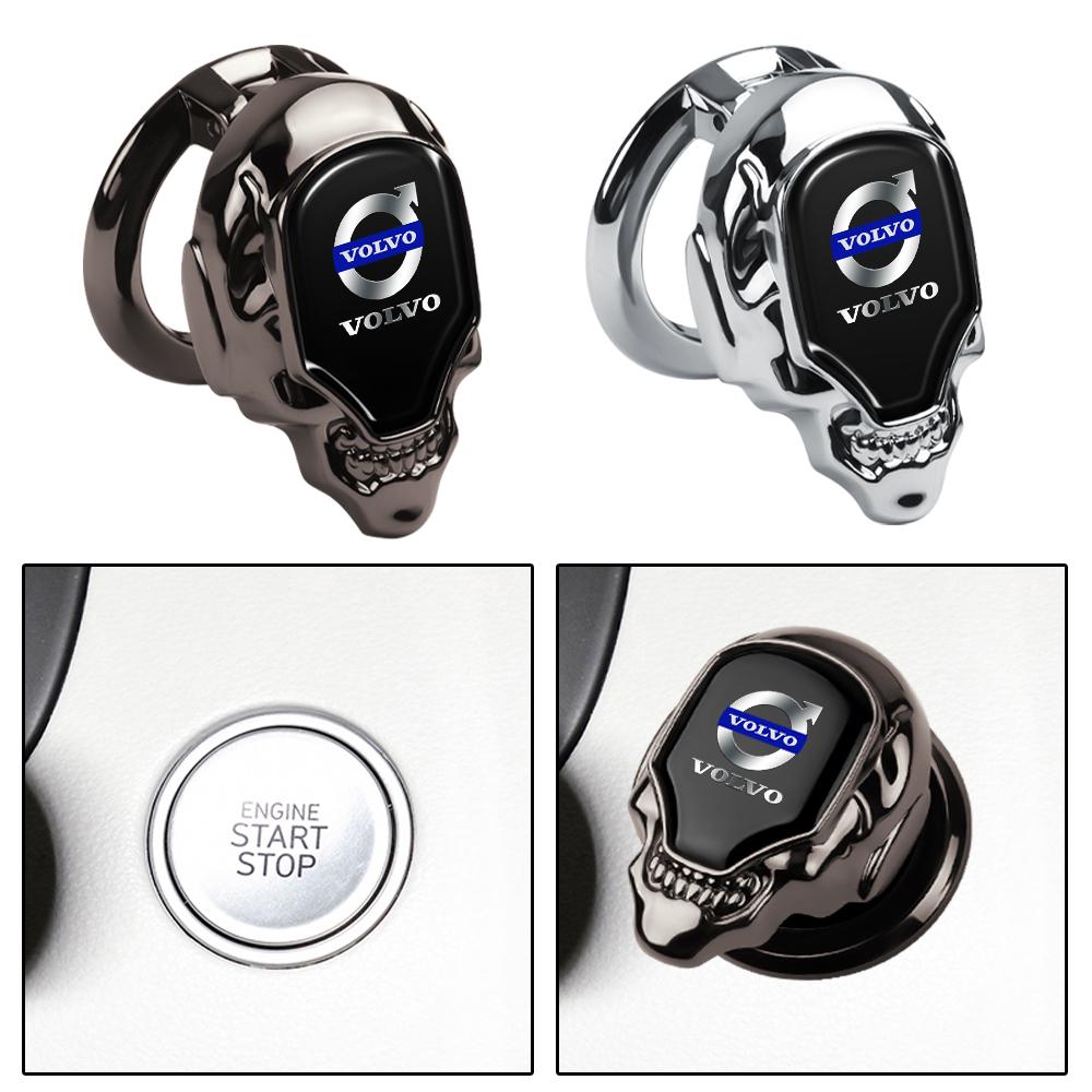 1 ks Auto Znak Tlačítka Startování JEDNÍM KLIKNUTÍM Ochranné Kryty Samolepky Pro Volvo RDESIGN XC90 XC60 XC40 XC70 XC80 S60 S80 S90 V40 V60