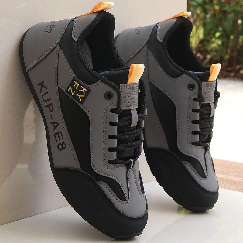 Winter Cotton Shoes, Men's Warm Plush Shoes, Waterproof Shoes, Thickened Casual Sports Running Shoes