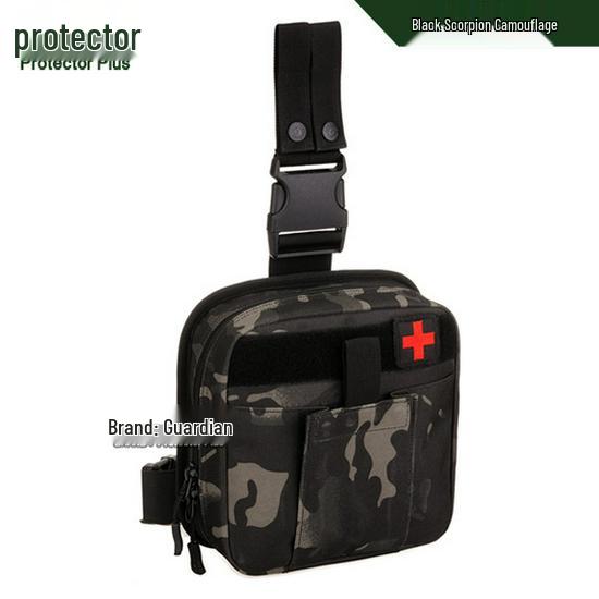 

A017 Tactical Outdoor Leg Bag: Large Medical, Mobile Waist, Lure, Tool, and Portable First Aid Kit.