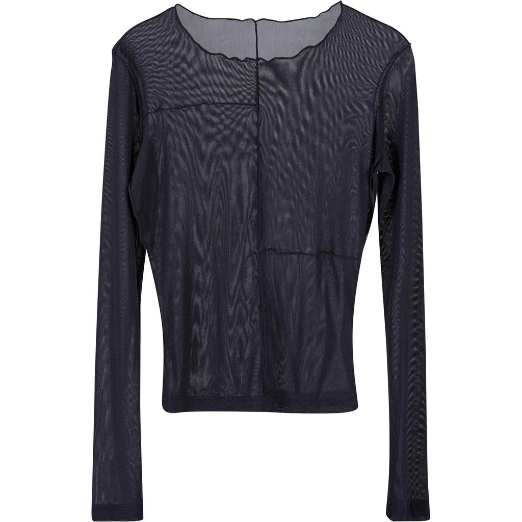 Urban Classics Womens/Ladies Mesh Long-Sleeved Top
